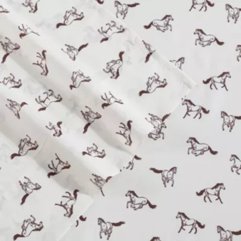 Wild Horses Microfiber Sheet Set
