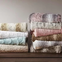 Zuri Faux Fur Throw