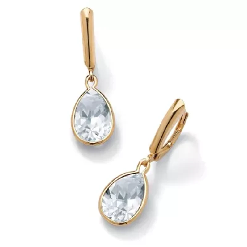 Birthstone Earrings 14k Gold-plated Sterling Silver
