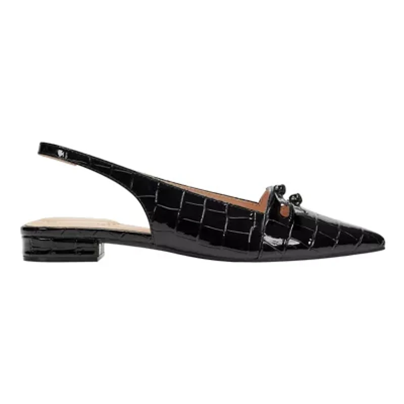 Aleeza Pointy Toe Slingback Dress Flats
