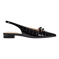 Aleeza Pointy Toe Slingback Dress Flats