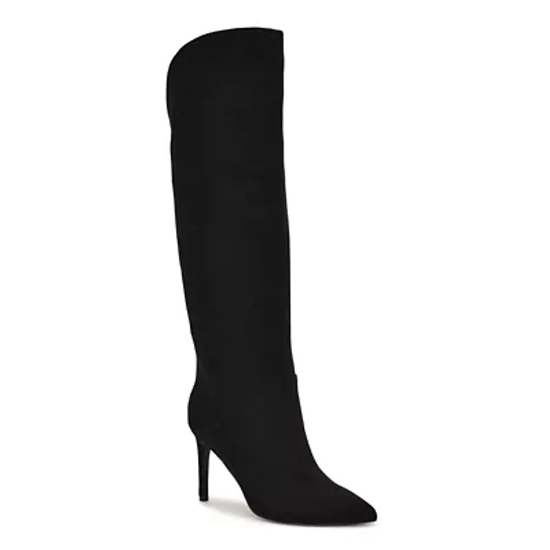Razla Pointy Toe Tall Shaft Dress Boots