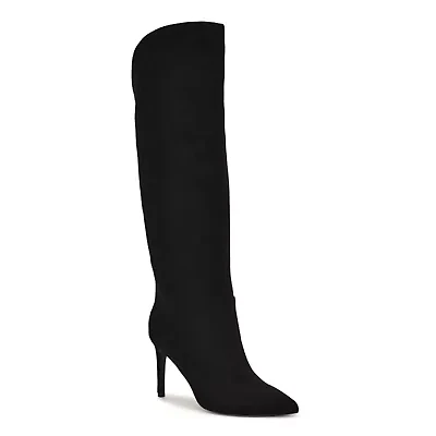 Razla Pointy Toe Tall Shaft Dress Boots