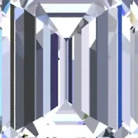 Lab Created Mens 1 1/2 Carat Emerald Cut Grown Diamond Ring Sterling Silver
