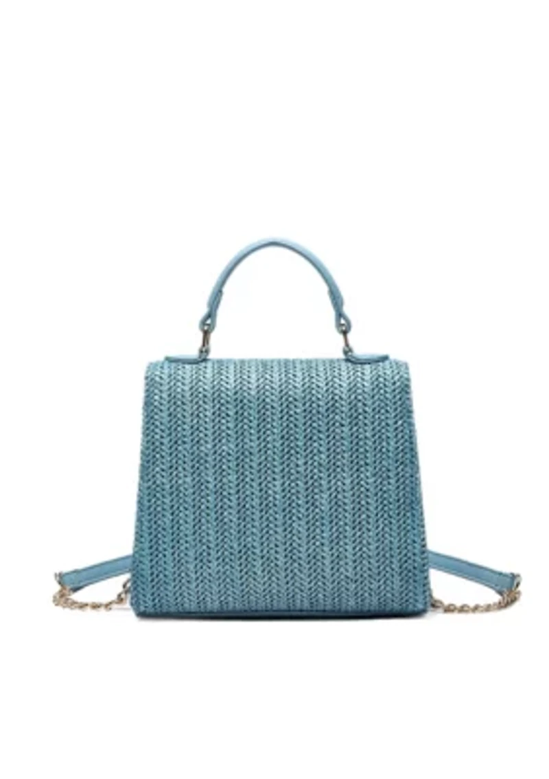 Stella Straw Crossbody Purse
