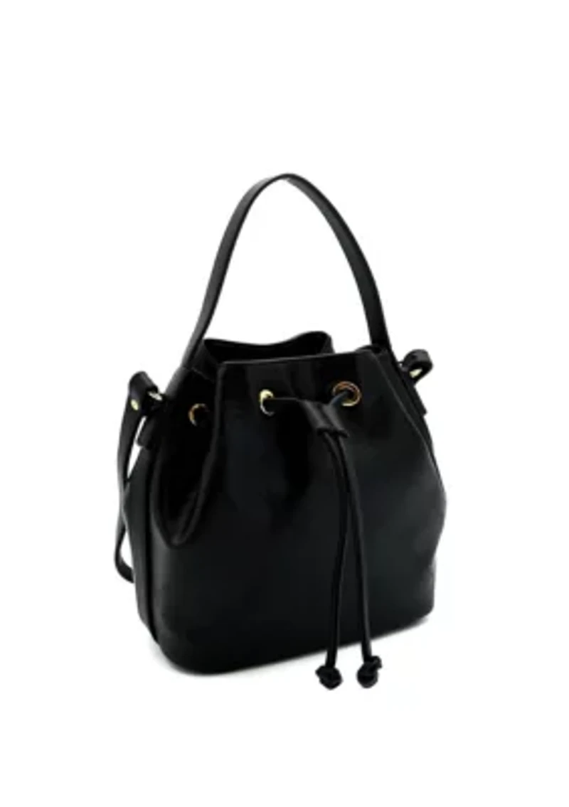 Mirage Bucket Top Handle Crossbody Bag