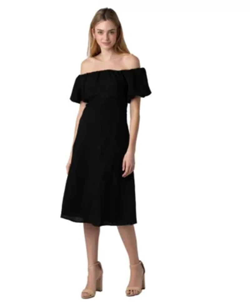 Off The Shoulder Aline Dress