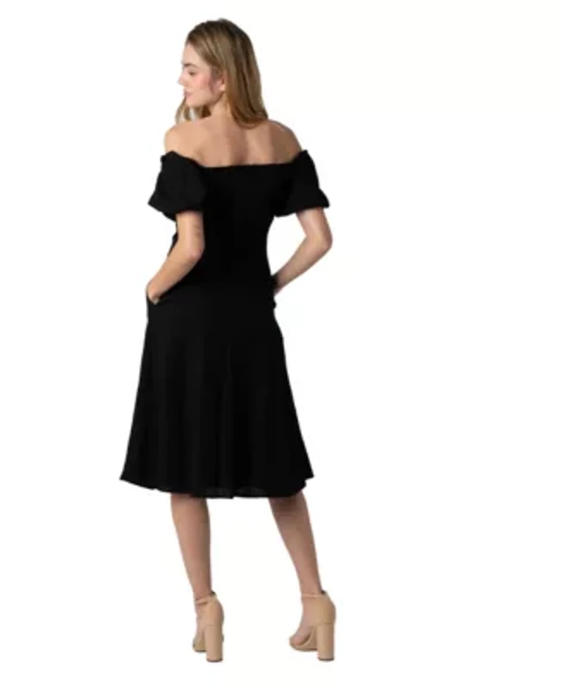 Off The Shoulder Aline Dress