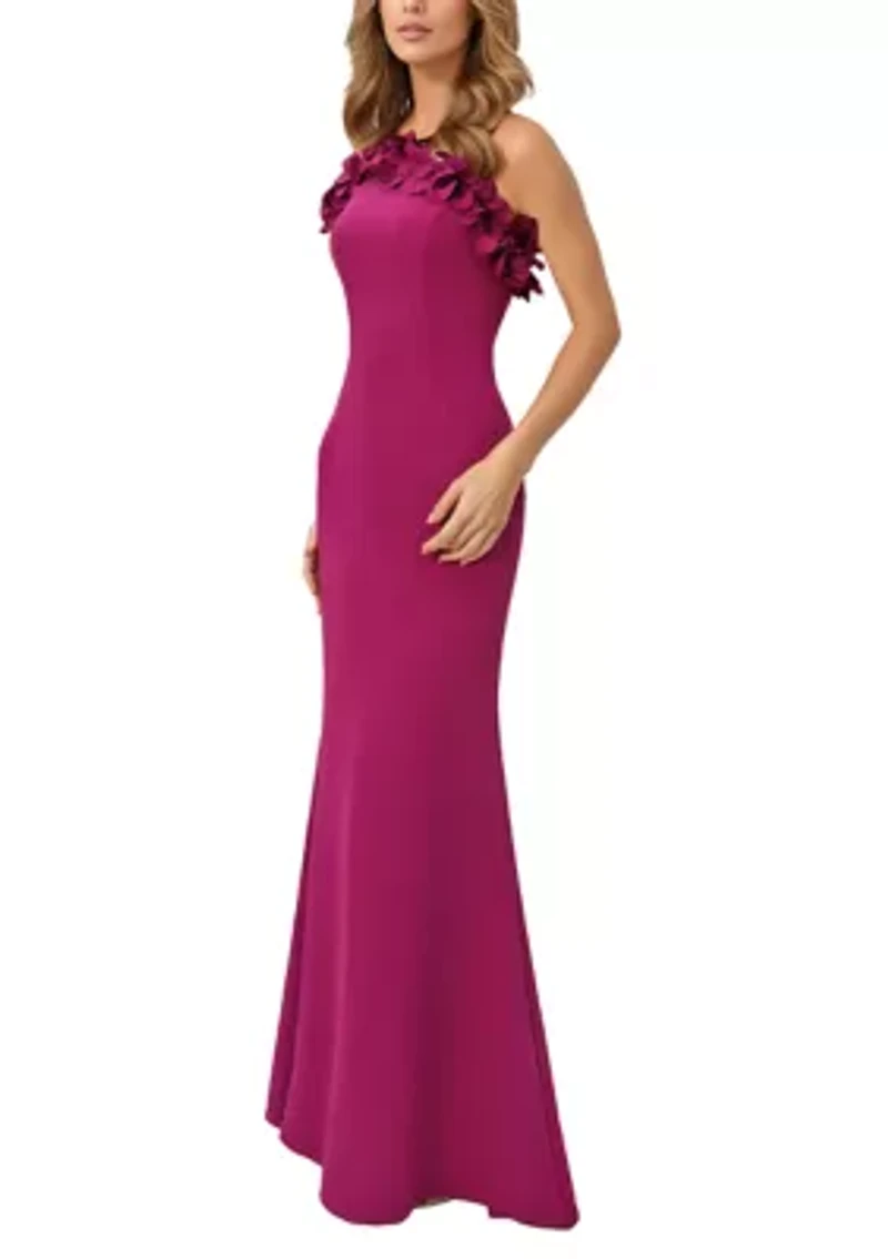 Women's One Shoulder A-Line Gown