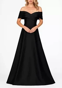Women's  Pleated Off Shoulder
