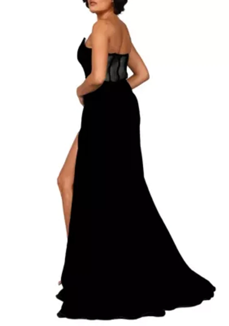 Women'S Draped Side Long