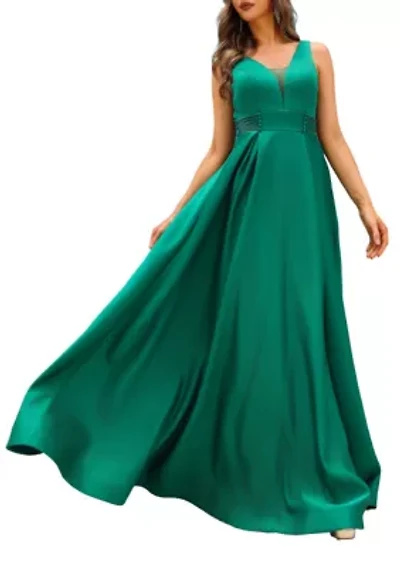 Women'S V Neck A Line