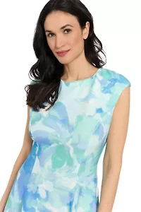 CAP SLEEVE FIT AND FLARE