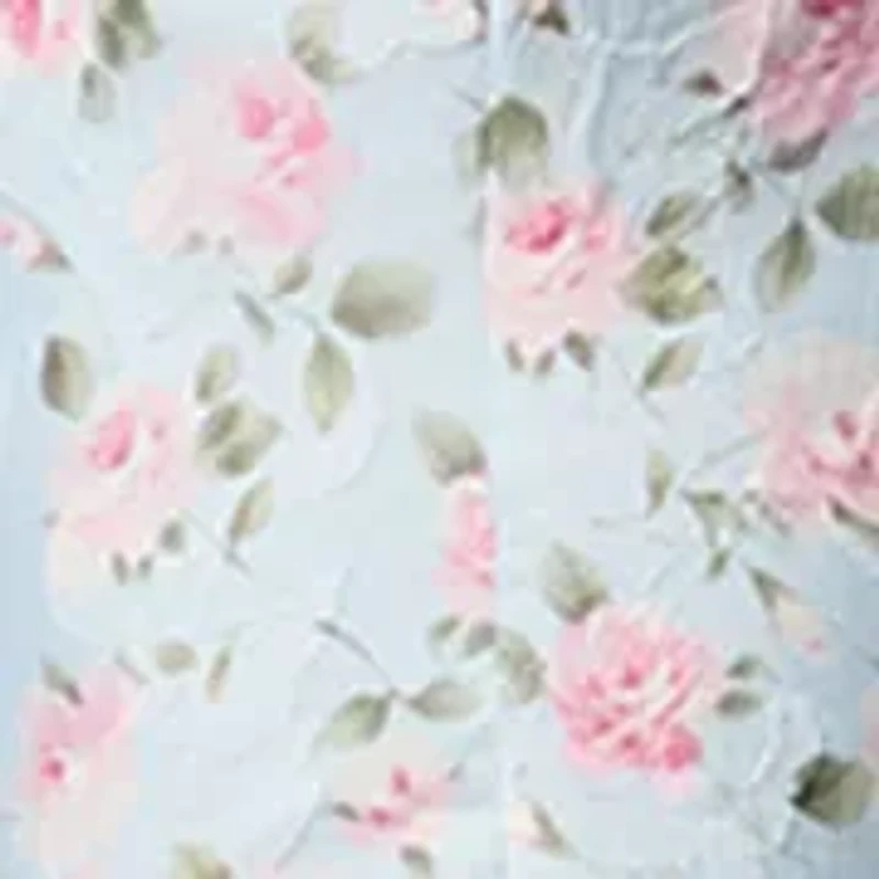 Women's Sleeveless Floral Tie Strap Flounce Hem Midi Dress