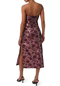 Women's Emily Corset Strapless Midi Dress