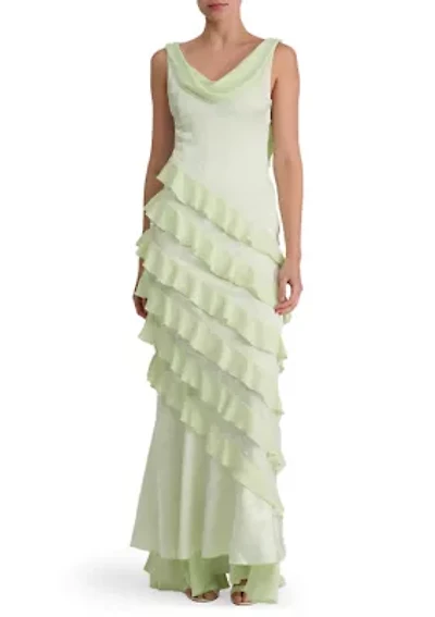 Women's Silverlake Drape Back Ruffle Maxi Dress