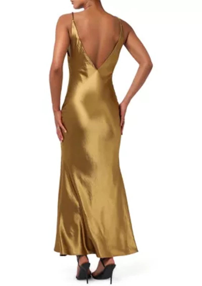 Women's Zadie Deep V Maxi Slip Dress