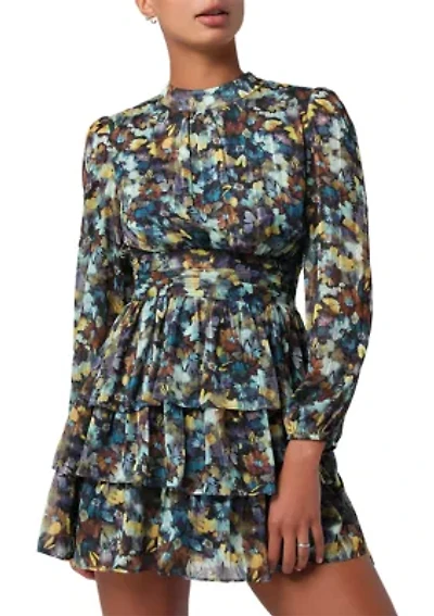 Women's Zena Tie Back Tiered Mini Dress