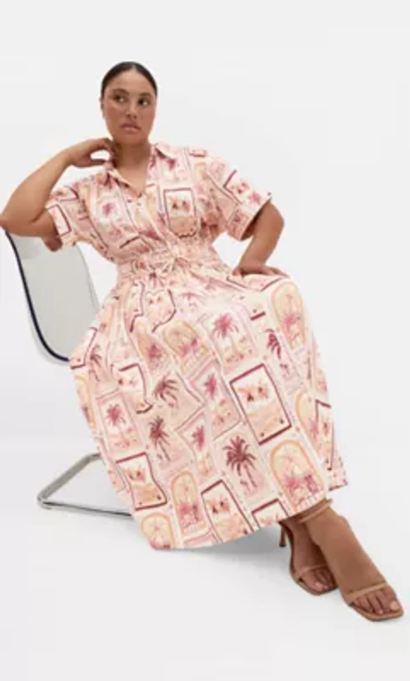 Lana Soiree Print Dress