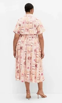 Lana Soiree Print Dress