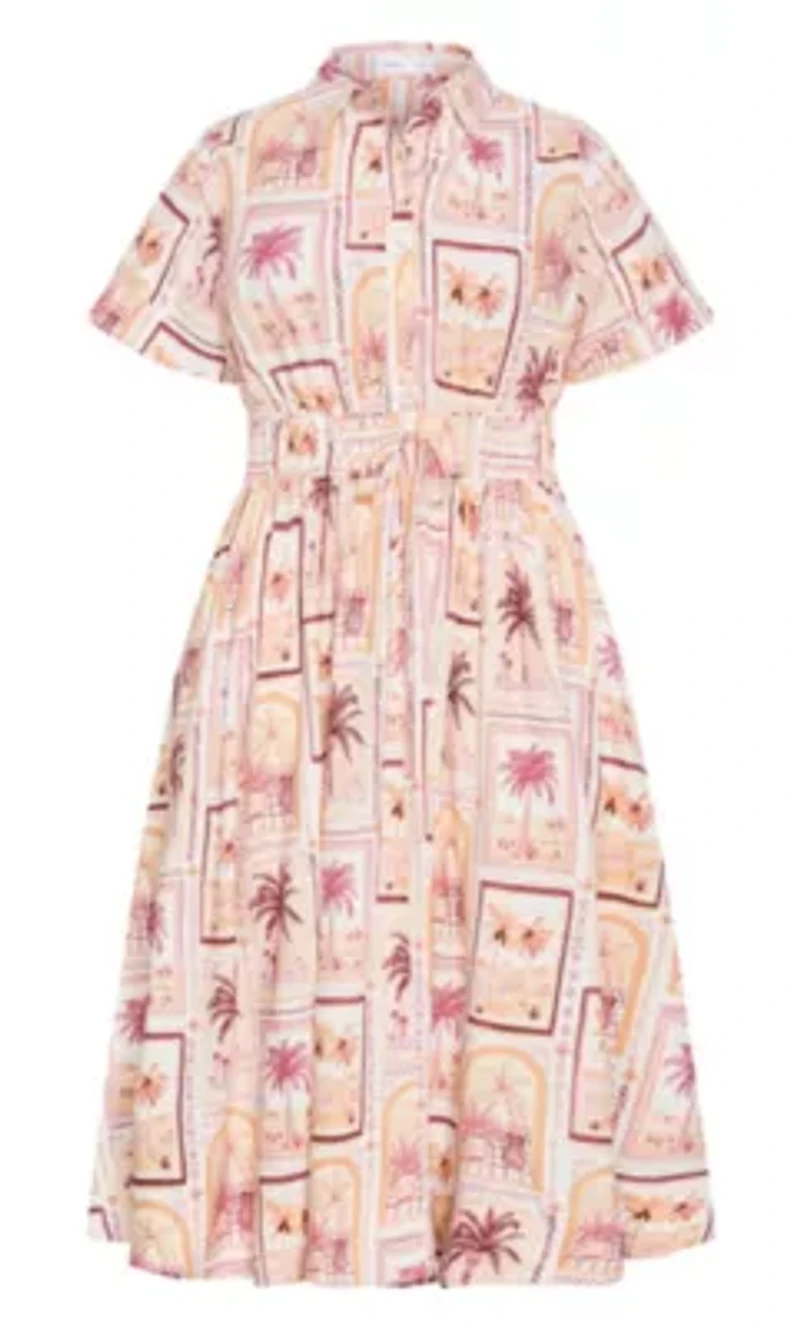 Lana Soiree Print Dress