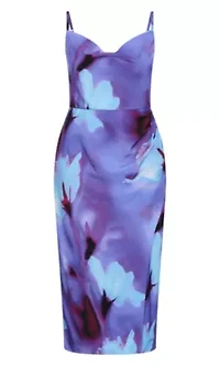 Mariana Print Midi Dress