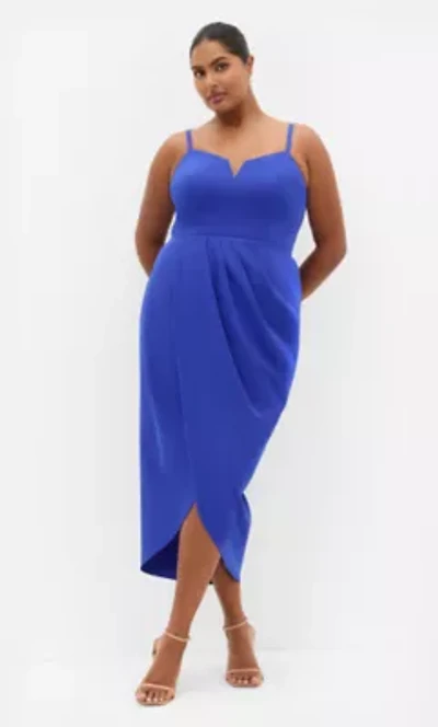 Sassy Flex Fit Tulip V Dress