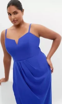 Sassy Flex Fit Tulip V Dress