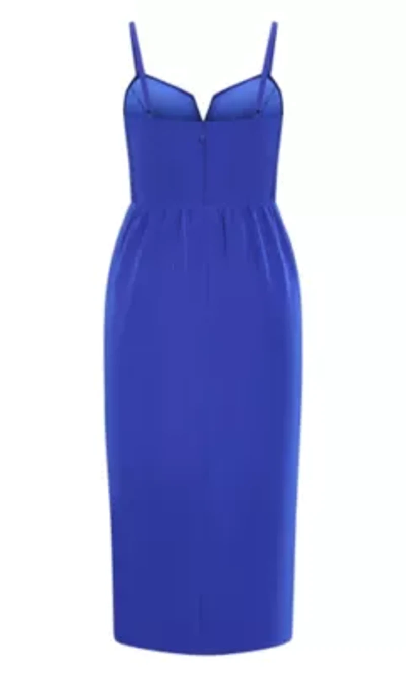 Sassy Flex Fit Tulip V Dress
