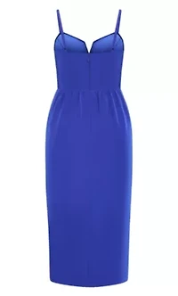 Sassy Flex Fit Tulip V Dress
