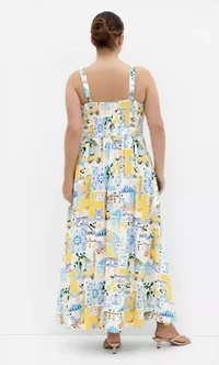 Collins Amalfi Print Maxi Dress