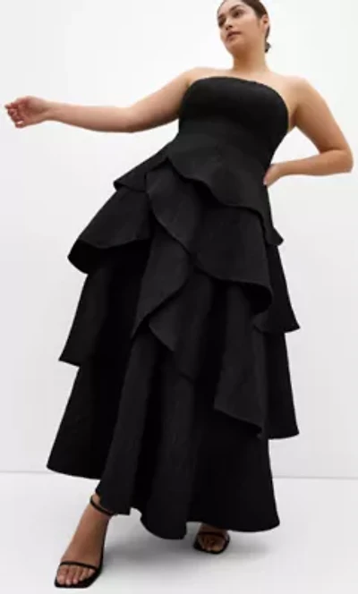 Elizabeth Tiered Frill Maxi Dress