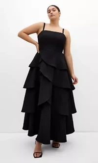 Elizabeth Tiered Frill Maxi Dress