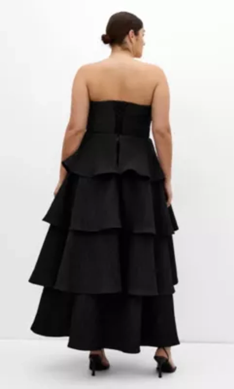 Elizabeth Tiered Frill Maxi Dress