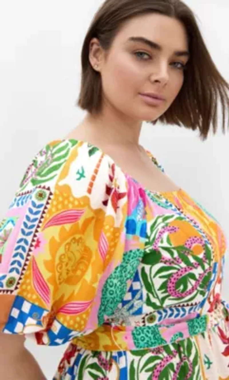 Positano Print Jumpsuit