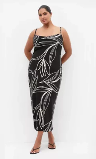 Sadie Print Slip Dress