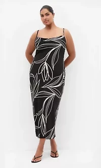 Sadie Print Slip Dress
