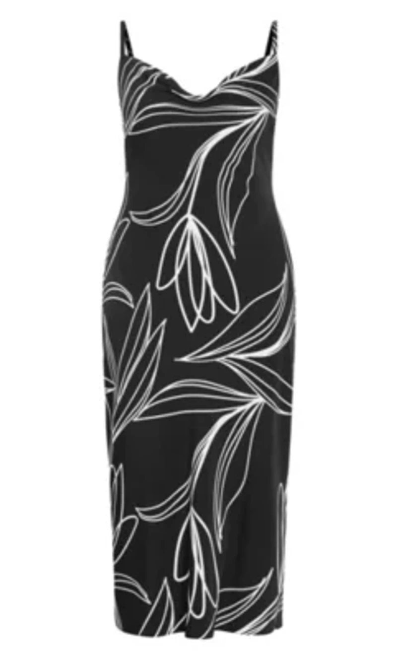 Sadie Print Slip Dress