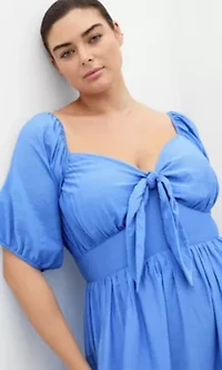 Villa Roma Tie Front Dress