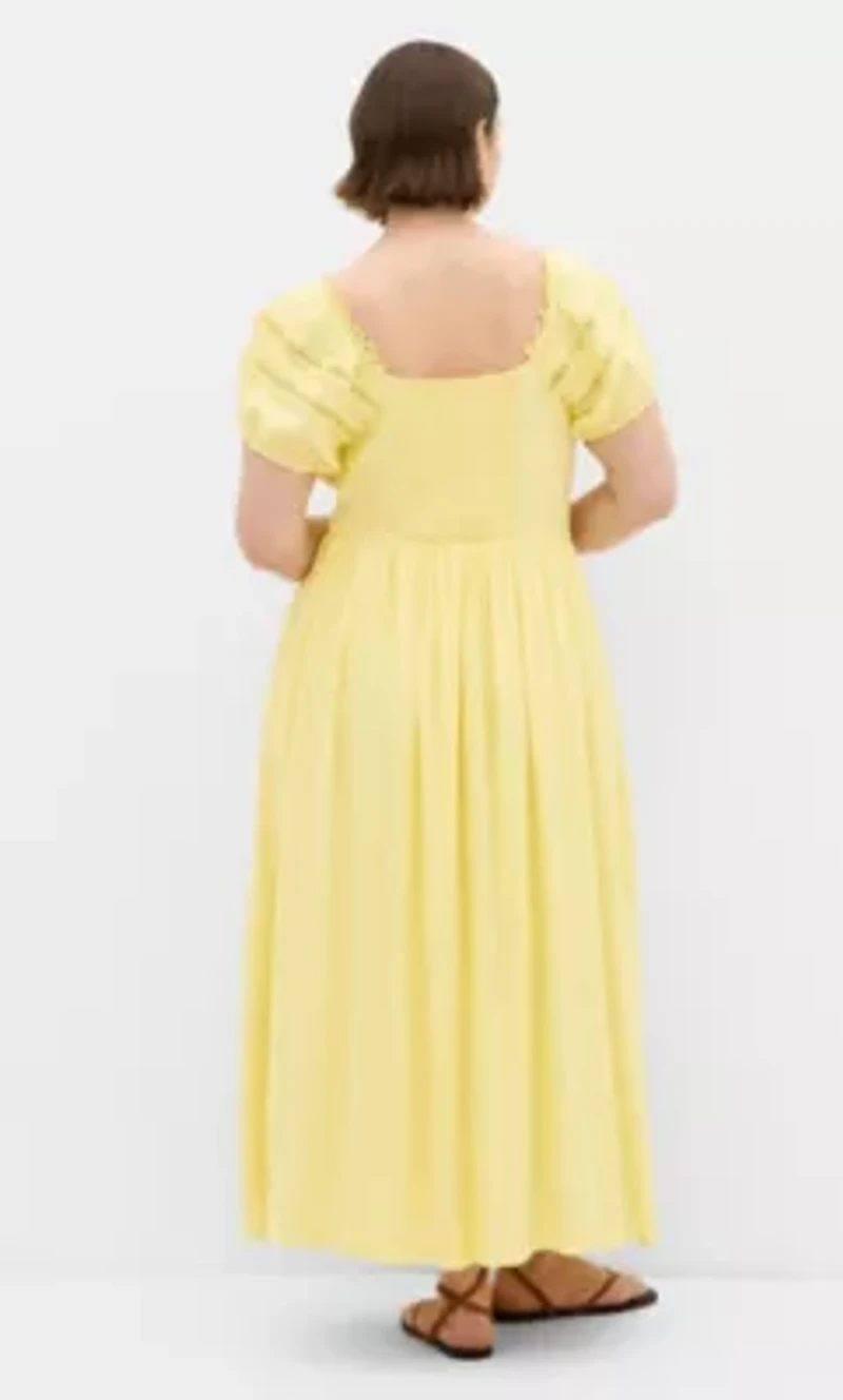 Arielle Lace Trim Maxi Dress