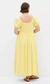 Arielle Lace Trim Maxi Dress