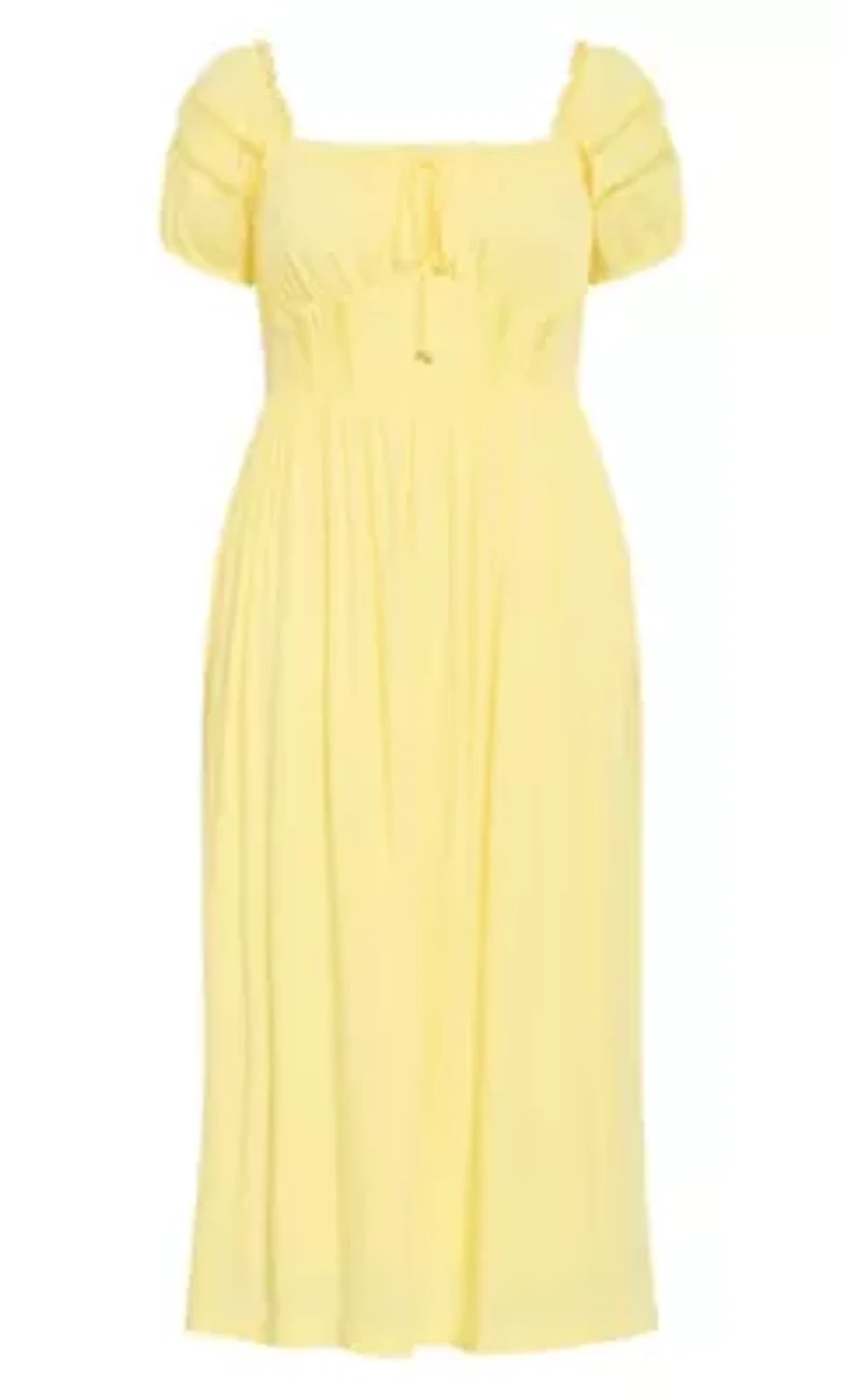 Arielle Lace Trim Maxi Dress