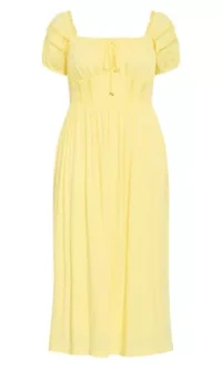 Arielle Lace Trim Maxi Dress