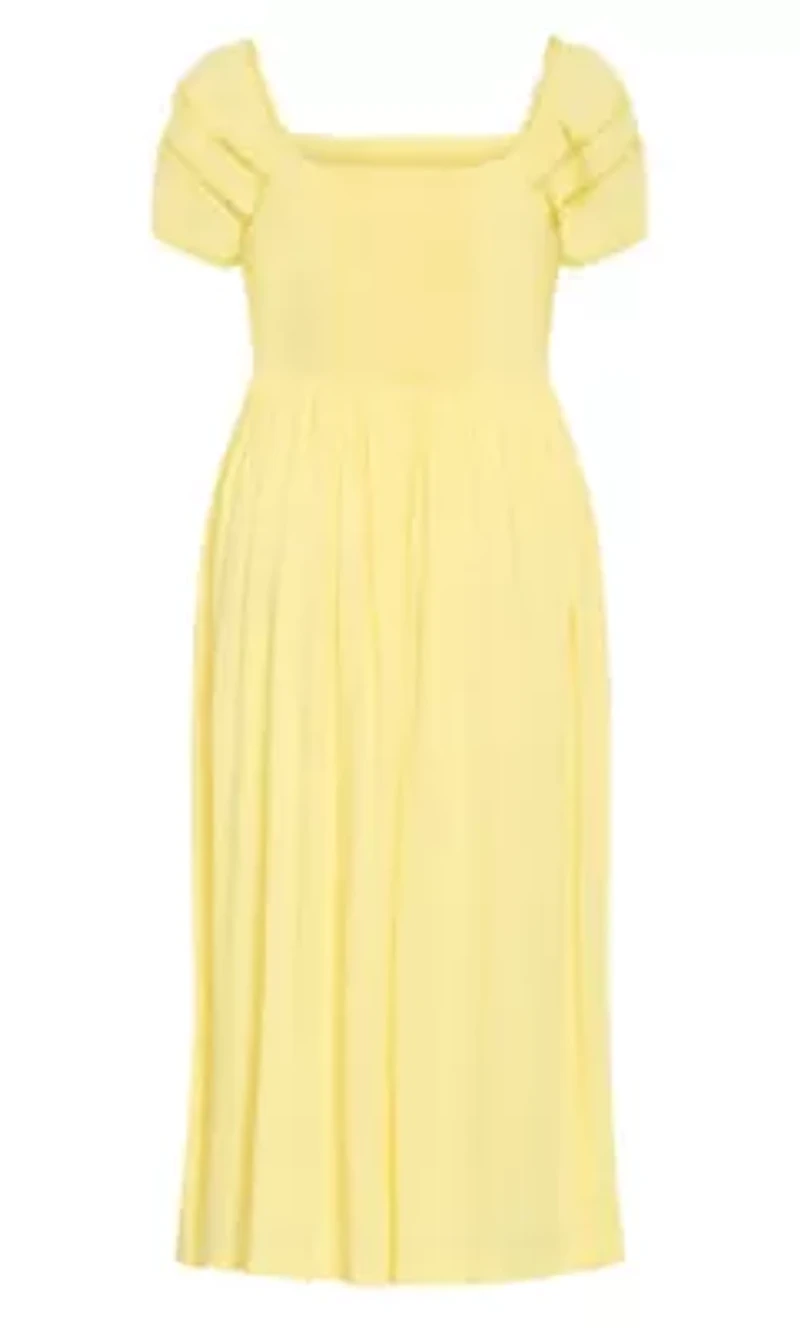 Arielle Lace Trim Maxi Dress