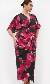 Braelynn Fleur Print Maxi Dress