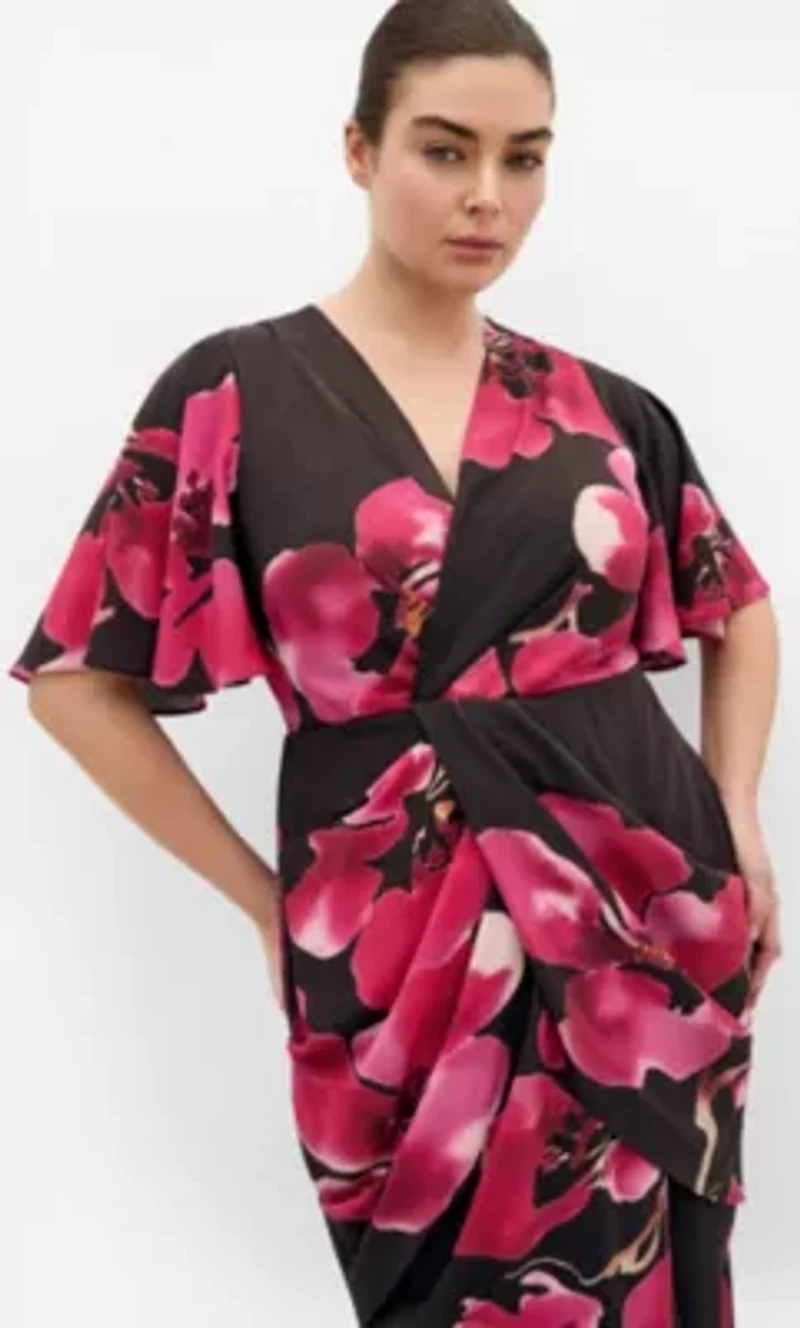 Braelynn Fleur Print Maxi Dress