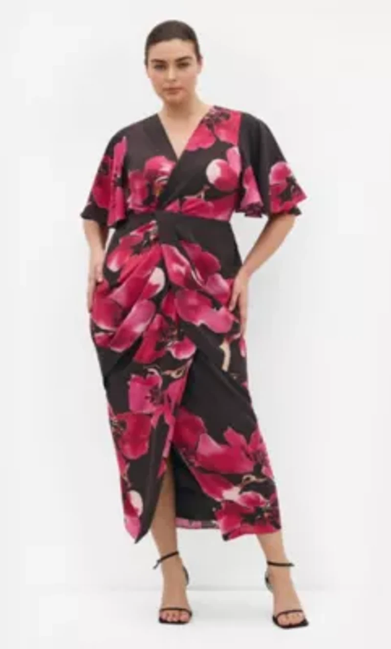Braelynn Fleur Print Maxi Dress