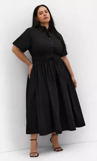 Lana Midi Shirt Dress