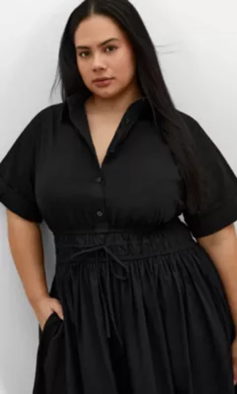Lana Midi Shirt Dress