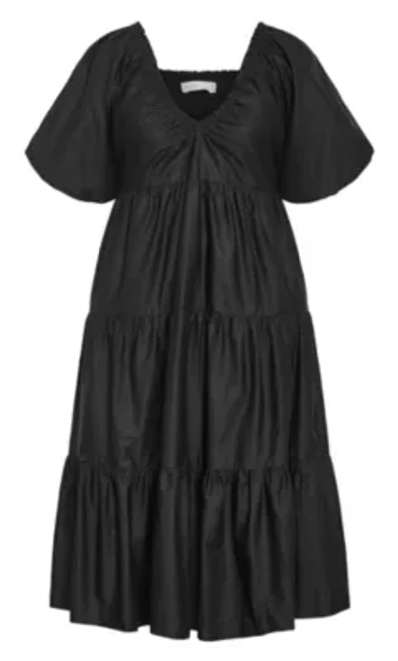 Fantasy Puff Sleeve Midi Dress